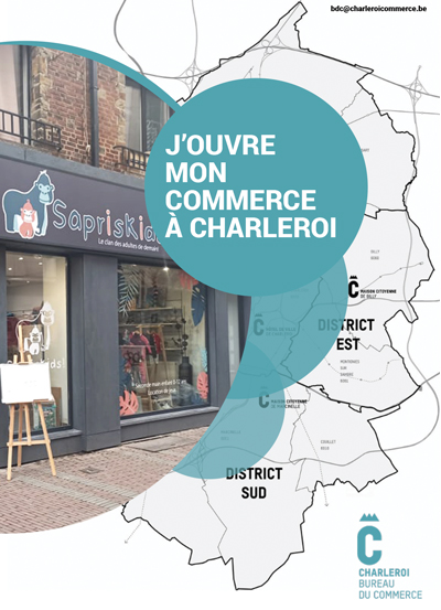 J'ouvre mon commerce à Charleroi