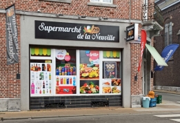 Commerce Alimentation Supermarché de la Neuville